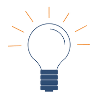 Piktogramm einer Glühlampe mit Schraubgewinde